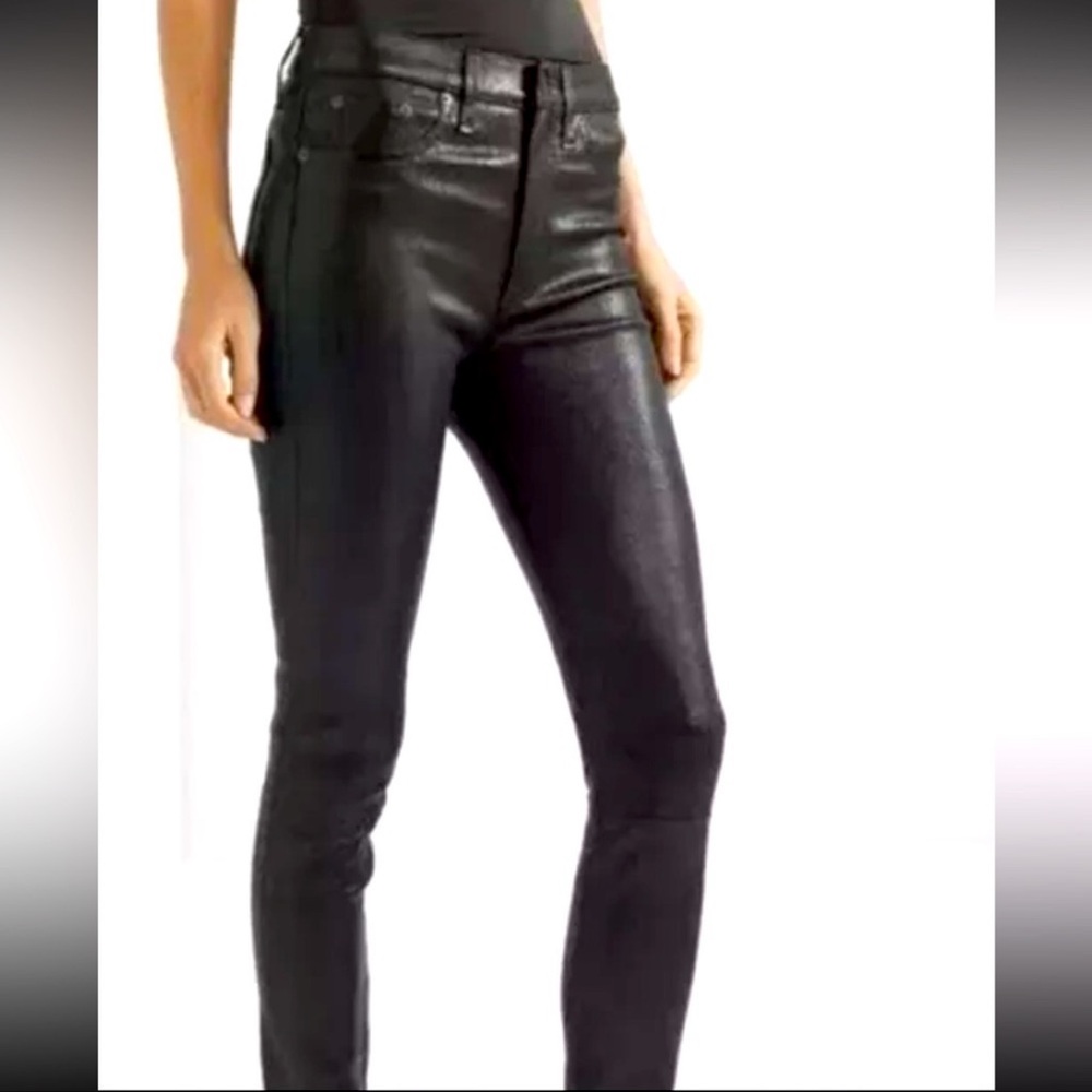 Rag & bone leather skinny pants